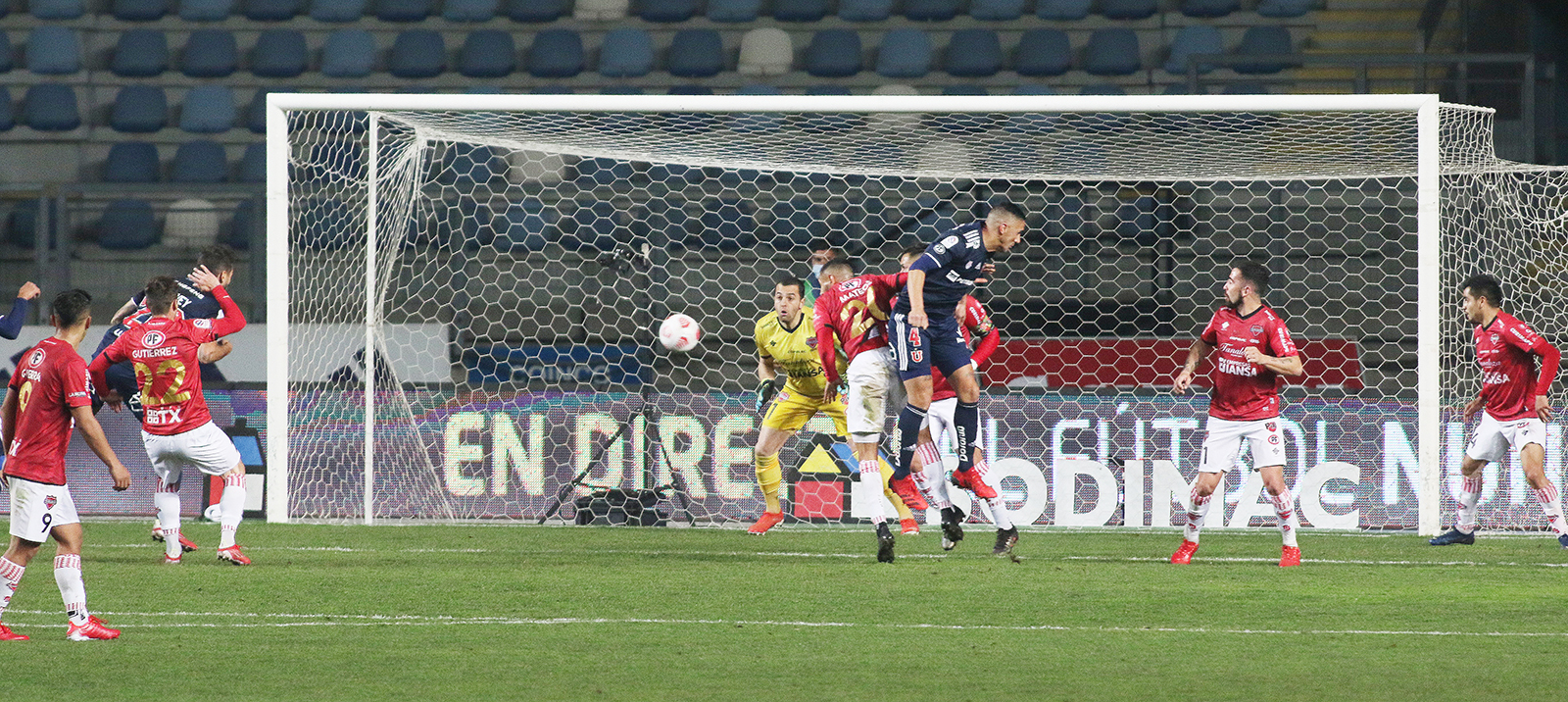 Universidad de Chile y Ñublense empataron en un intenso duelo en Rancagua