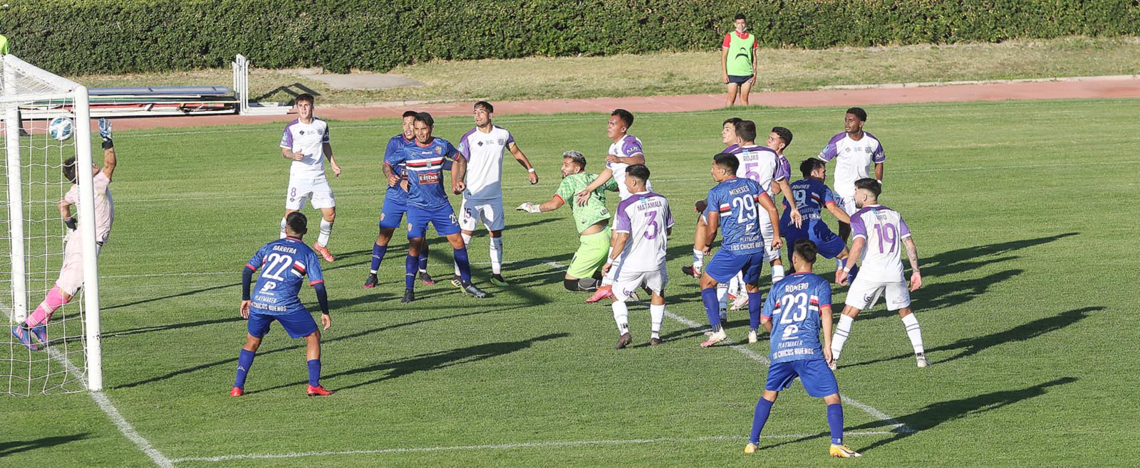 Real San Joaquín rescató un empate ante el SAU con “gol de arquero”