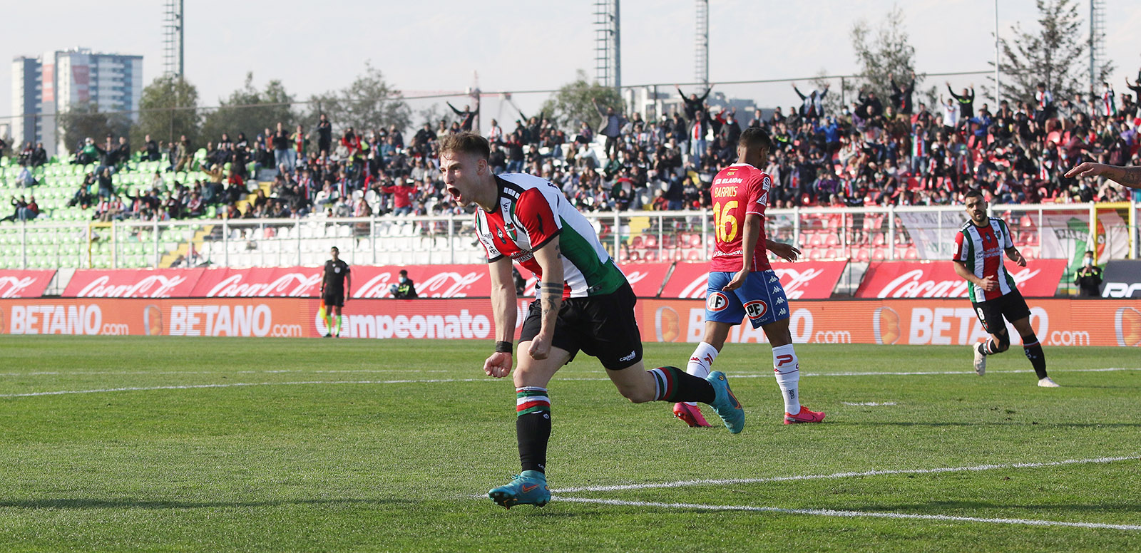 Palestino venció a Unión Española en un intenso “Clásico de Colonias”