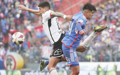La “U” y Colo Colo igualaron en un intenso Superclásico